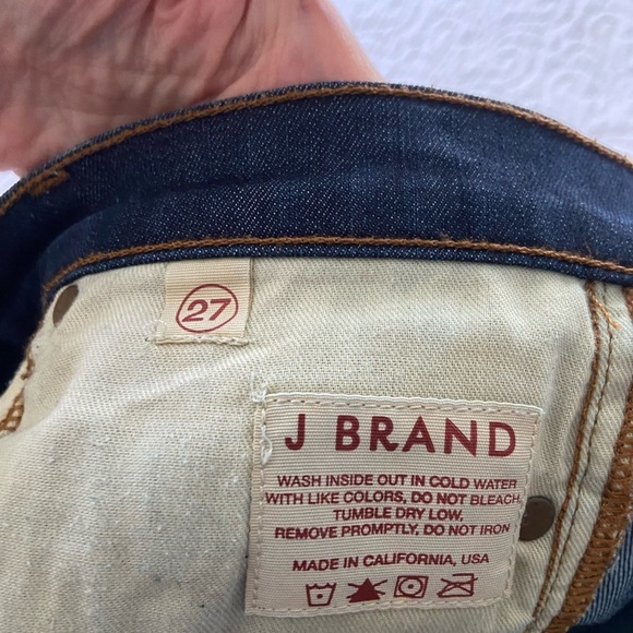 J Brand Low Rise Pencil Leg Jeans Minimalist Rock Punk Preppy Classic Normcore - Picture 6 of 12